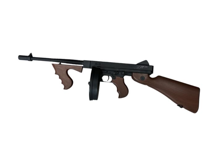 Thompson 1928 "Chicago Typewriter" Gel Blaster AEG Rifle w/Wood Colour Furniture