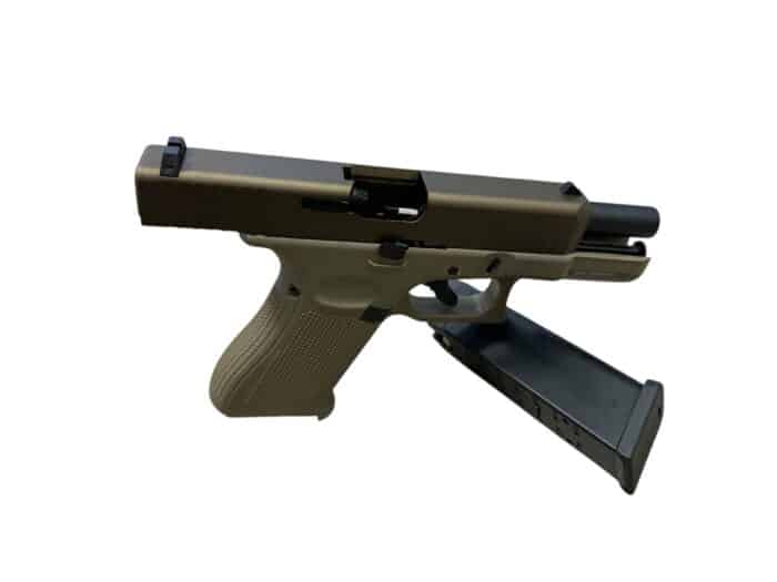 Glock 19X Gen5 Gas Blowback Gel Blaster (Colour:Tan) - Image 5