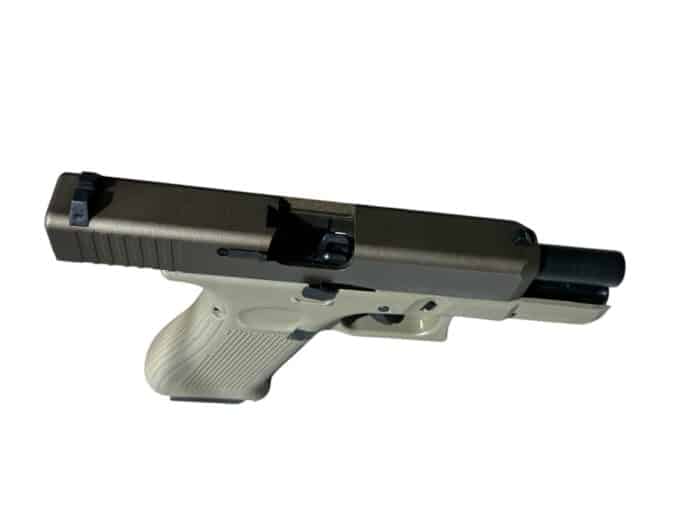 Glock 19X Gen5 Gas Blowback Gel Blaster (Colour:Tan) - Image 3