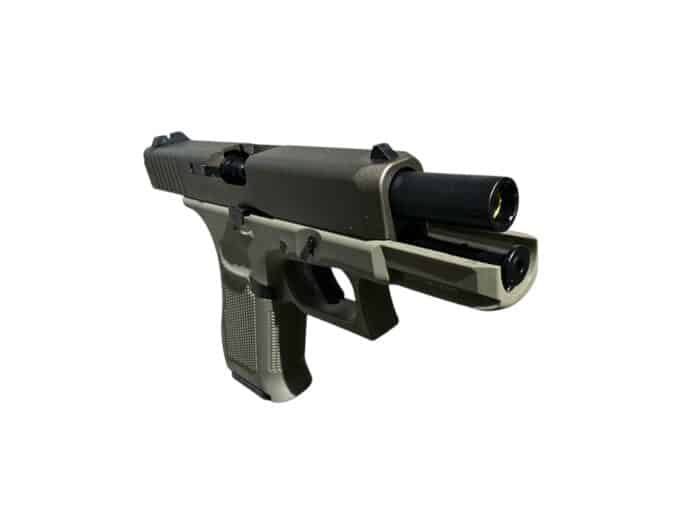 Glock 19X Gen5 Gas Blowback Gel Blaster (Colour:Tan) - Image 4