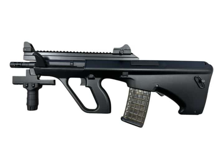 Metal Steyr AUG Gel Blaster AEG Short Rifle (Colour: Black)