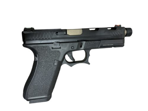 GOLDEN EAGLE Glock AT3704 Gas Blowback Gel Blaster (Colour: Black)