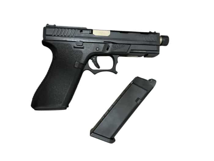 GOLDEN EAGLE Glock AT3704 Gas Blowback Gel Blaster (Colour: Black) - Image 7