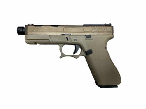 GOLDEN EAGLE Glock AT3704T Gas Blowback Gel Blaster (Colour: Tan)