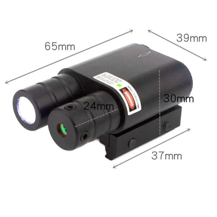 Laser Sight Red Dot With Torch (Included Battery and Charger) - Image 4