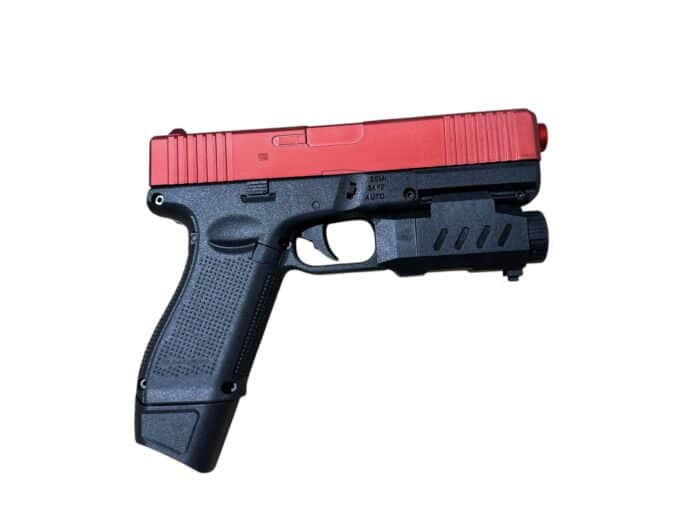 Nylon GLOCK 19 Gen5 Pistol AEG Gel Blaster With Stick Mag And Drum Mag - Image 10