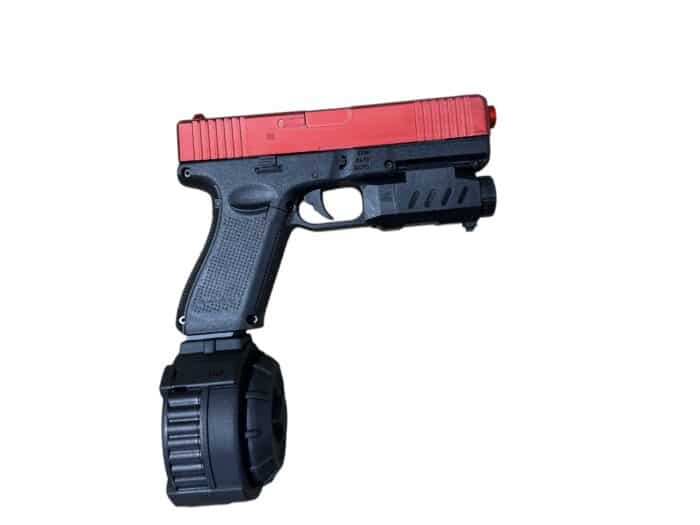 Nylon GLOCK 19 Gen5 Pistol AEG Gel Blaster With Stick Mag And Drum Mag - Image 7