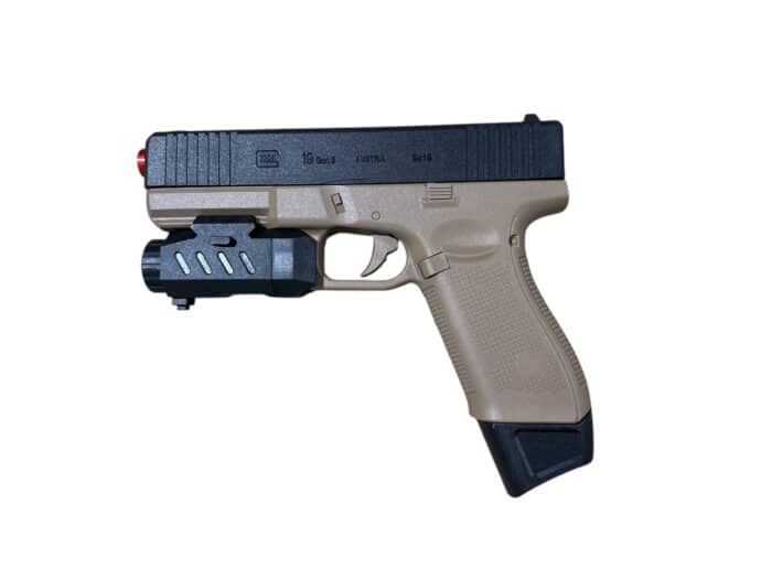Nylon GLOCK 19 Gen5 Pistol AEG Gel Blaster With Stick Mag And Drum Mag - Image 6