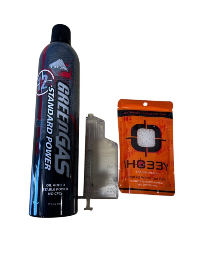 Gas Powered Gel Blaster Starter Kit