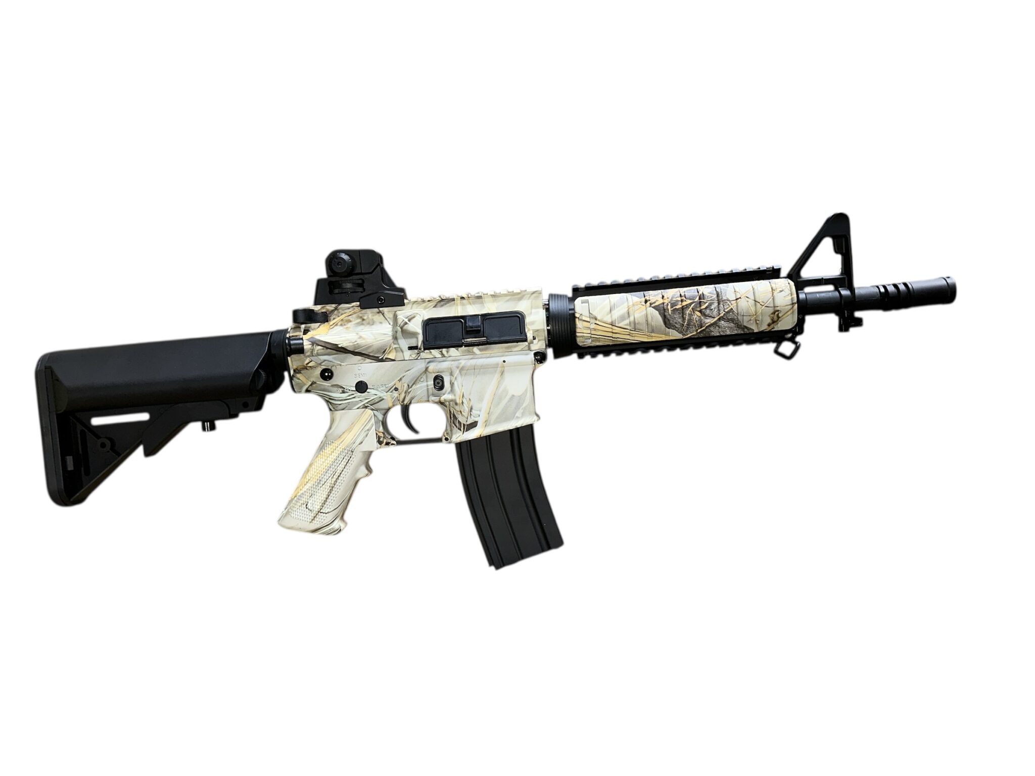 DOUBLE BELL M4 CQB Jungle Camo Gel Blaster AEG 4 DOUBLE BELL M4 CQB Jungle Camo Gel Blaster AEG - Image 3