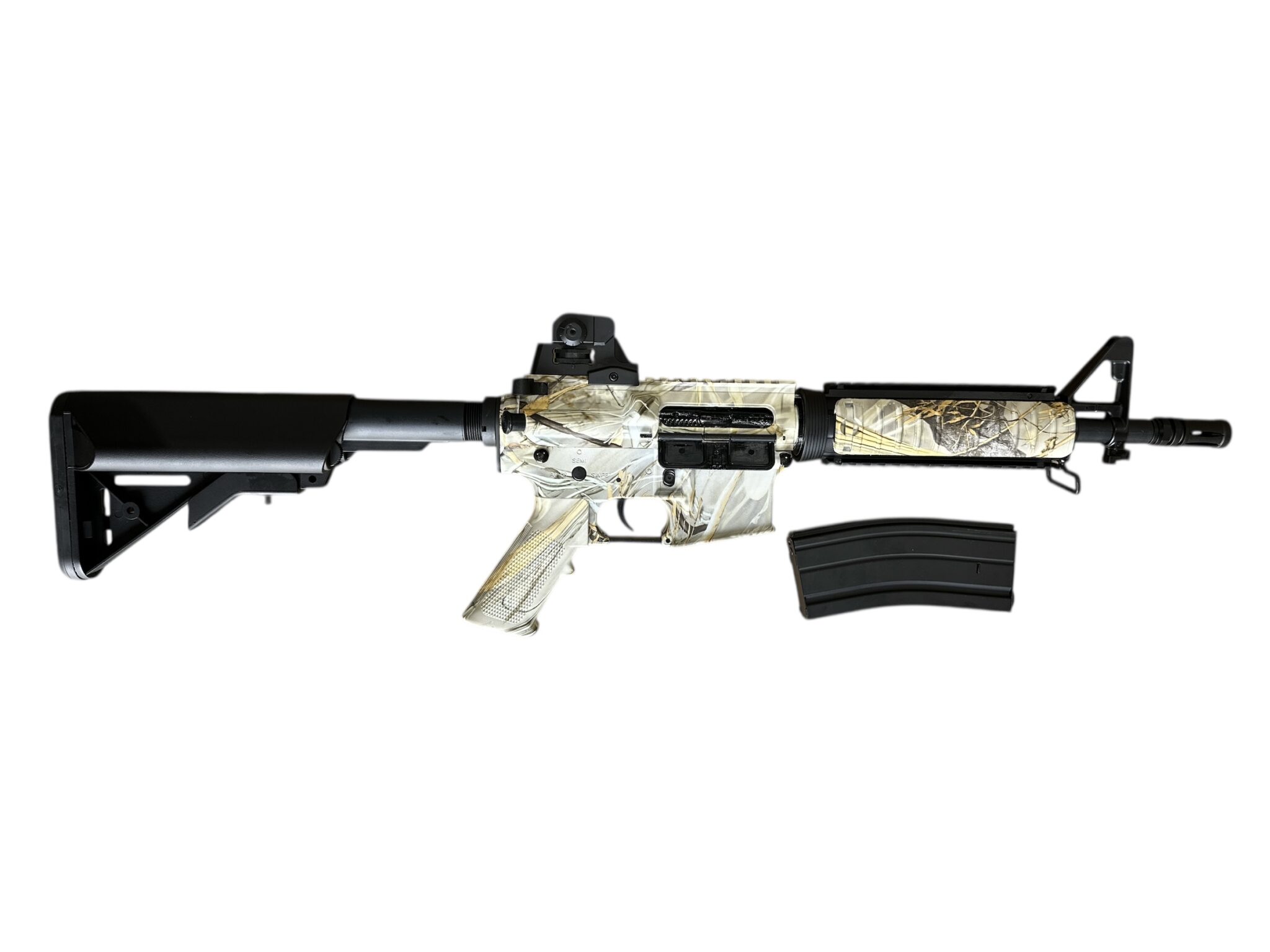 DOUBLE BELL M4 CQB Jungle Camo Gel Blaster AEG 5 DOUBLE BELL M4 CQB Jungle Camo Gel Blaster AEG - Image 4