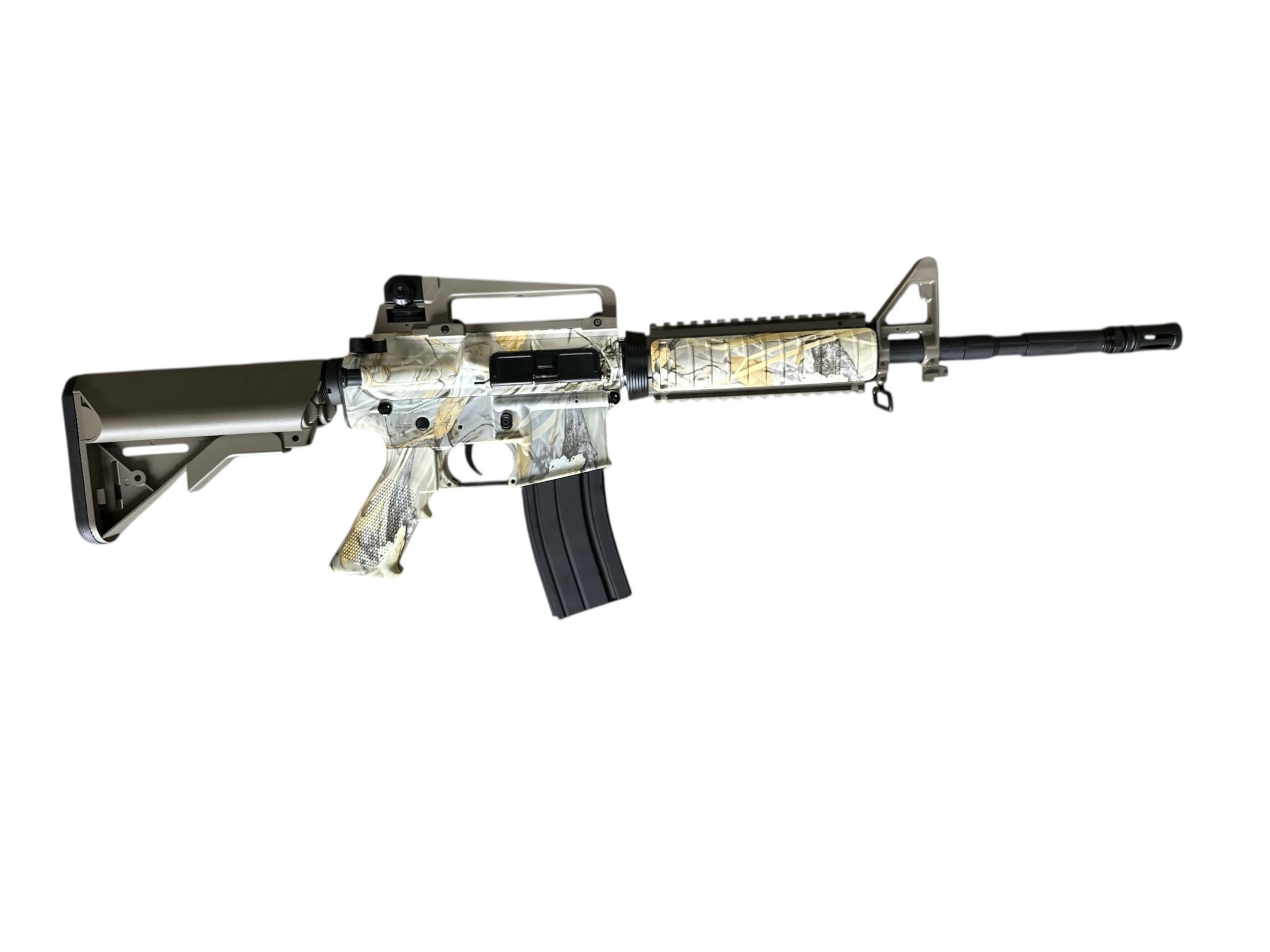 DOUBLE BELL M4A1 Jungle Camo Gel Blaster AEG Gen9 Style With Metal Gearbox and Hop up 4 DOUBLE BELL M4A1 Jungle Camo Gel Blaster AEG Gen9 Style With Metal Gearbox and Hop up - Image 3
