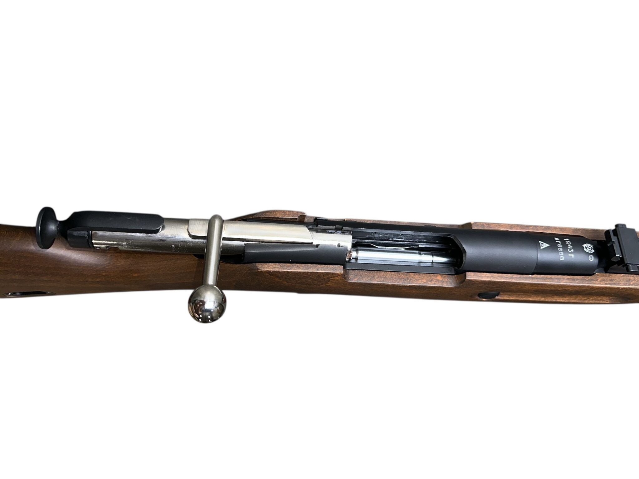 DOUBLE BELL Mosin Nagant Shell Ejecting Spring Powered Gel Blaster (Metal & Real Wood Version) 5 DOUBLE BELL Mosin Nagant Shell Ejecting Spring Powered Gel Blaster (Metal & Real Wood Version) - Image 4