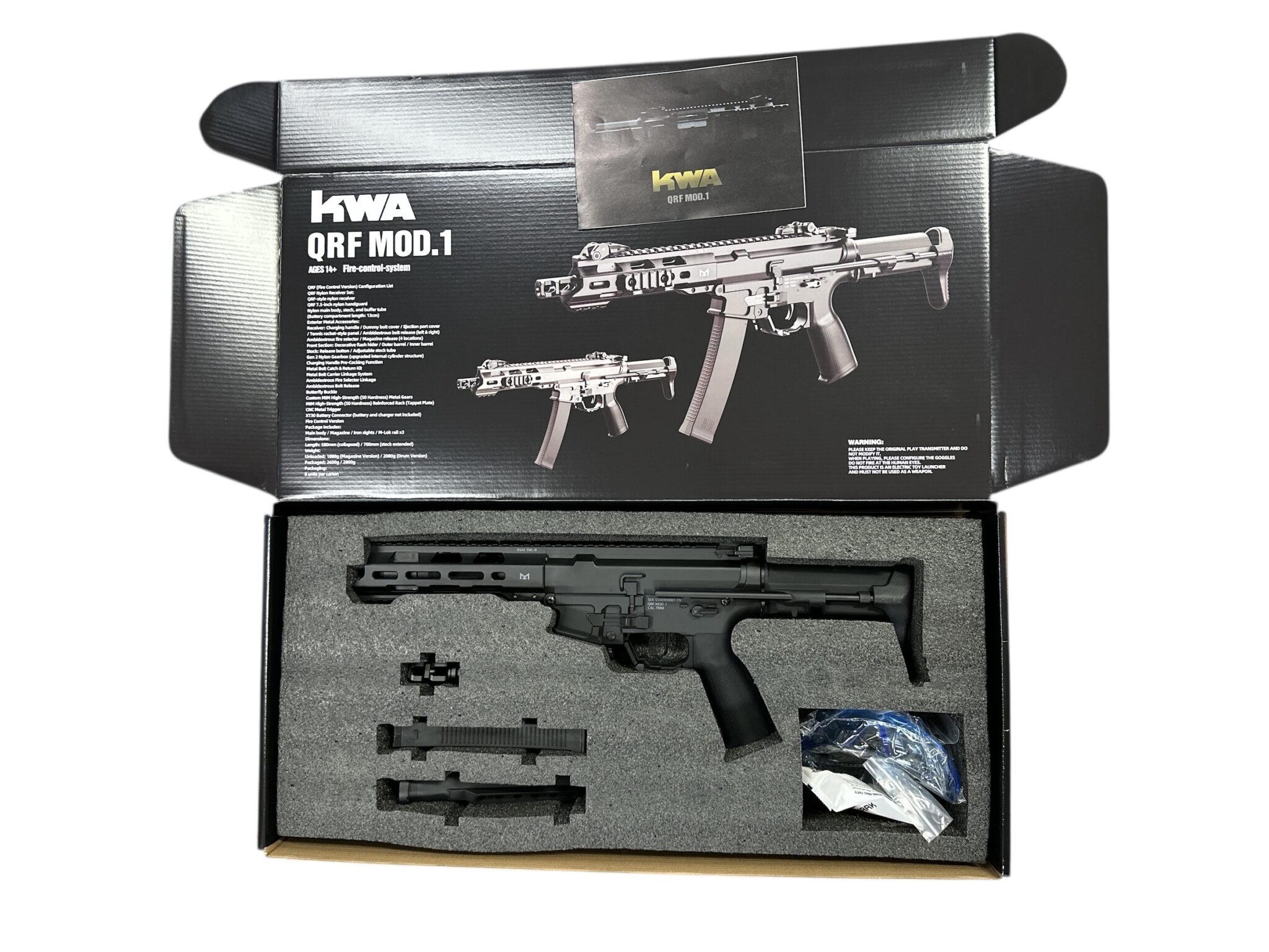 KWA QRF MOD.1 Gel Blaster With Fire Control System 8 KWA QRF MOD.1 Gel Blaster With Fire Control System - Image 7